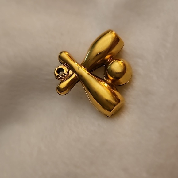 Vintage 1960s Bowling Ball and Pins Charm - Picture 3 of 5